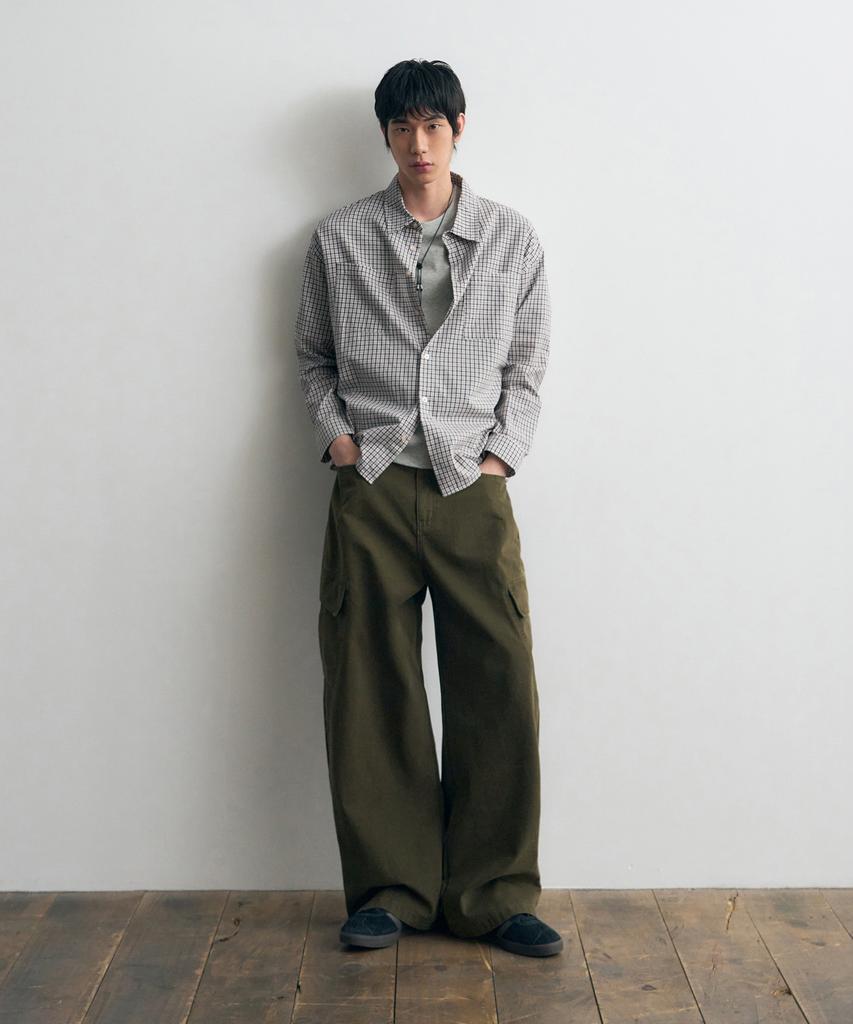 Awodeijeu Panel Cargo Chino Pants [Khaki]