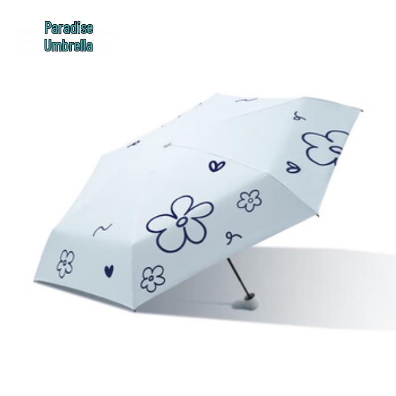 Paradise Ultralight Mini Dual-Use Travel Umbrella