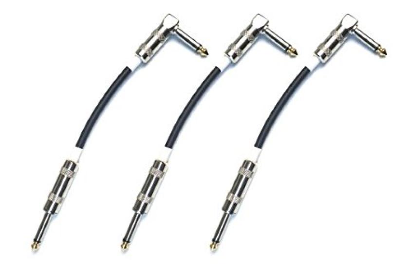 Sound MOMO Guitar Patch Cable P1LS [MOGAMI 2524] Black, 50cm