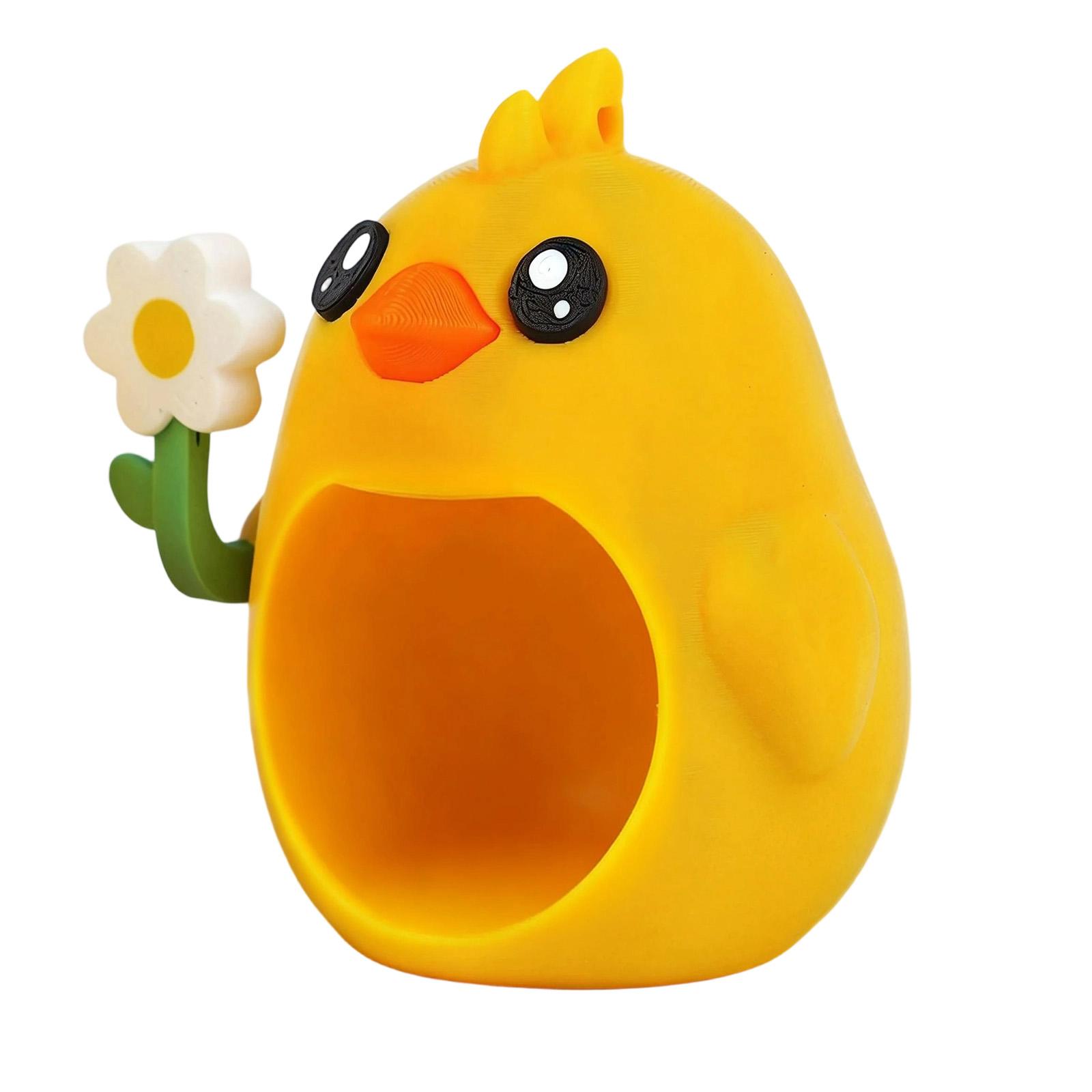 Фигурка курицы – Держатель для конфет – Милое декоративное хранилище для маленьких угощений, подарков на вечеринку и декора дома One Size