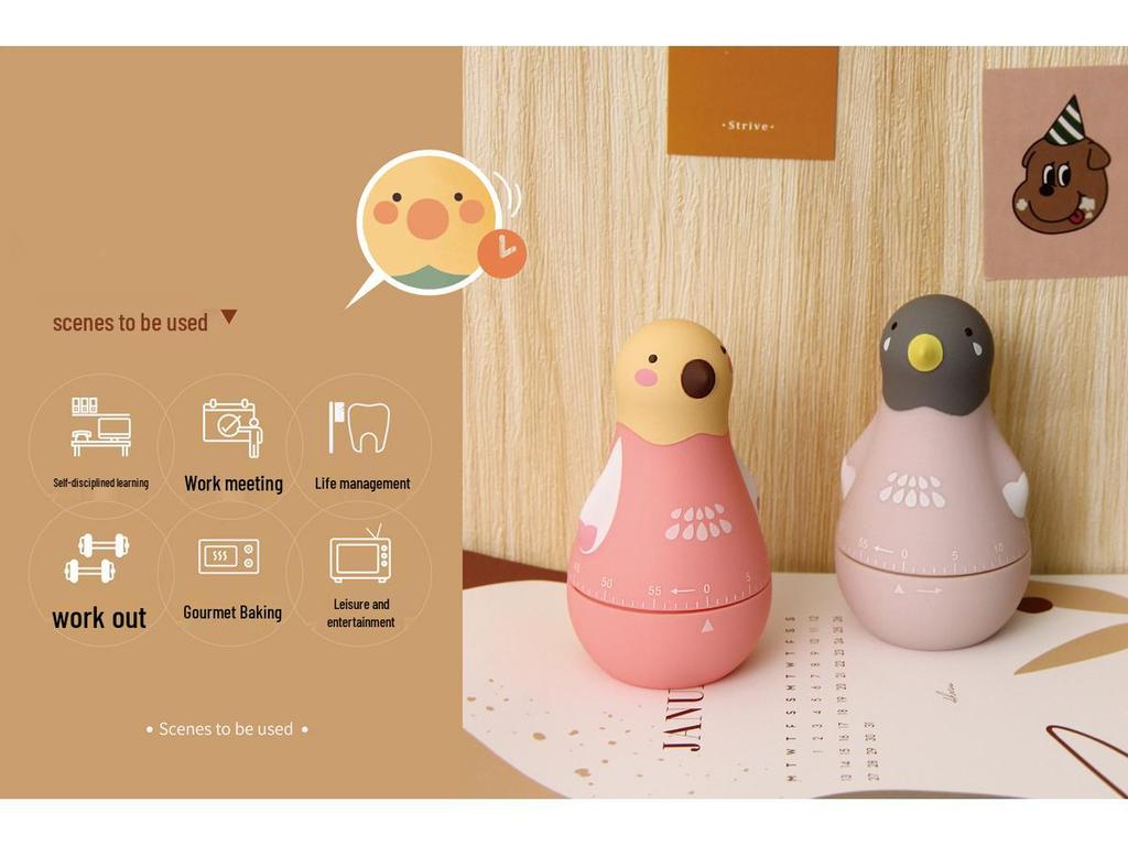 Time Manager: Kids' Homework Timer & Kitchen Countdown Alarm Clock