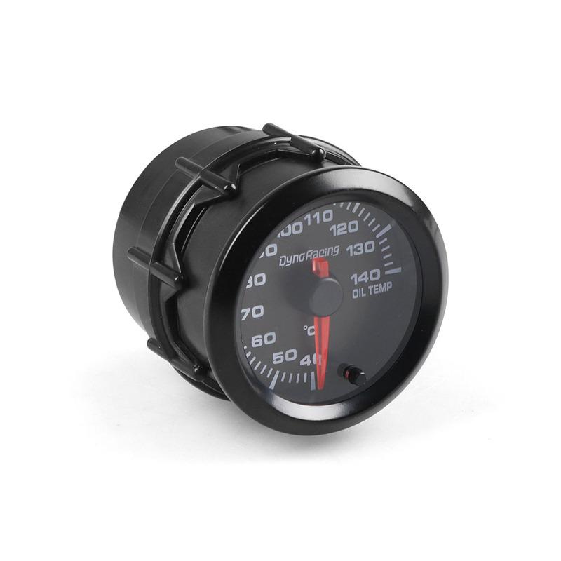 Dynoracing Car 2" 52mm 40-140 Celsius Oil Temp Gauge 7 Colors LED Oil Temperature Meter High Speed Motor With Sensor BX101490