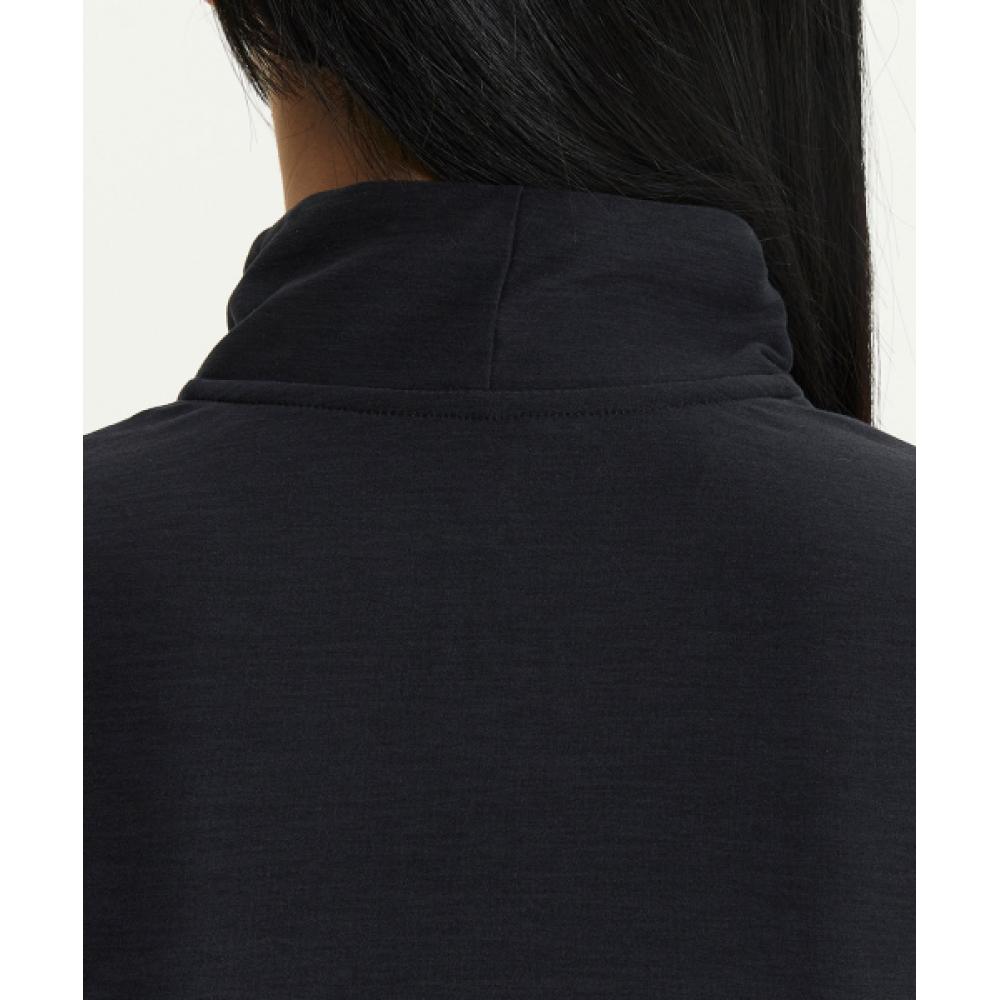 New Balance Nbnde4p012 Women Training Half Zip Up  Black 