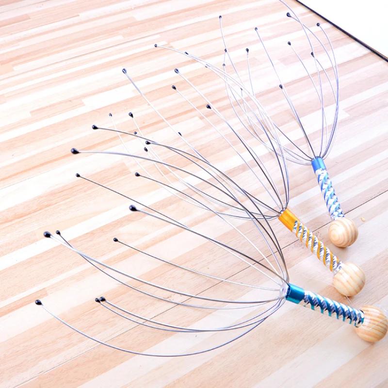Able Steel Wire Head Massager for Hair Growth and Octopus Scalp Massage To Relieve Fatigue and Relax The Head