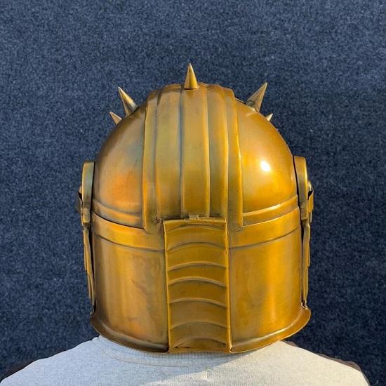 Helmet Beskar  Steel Helmet The Ultimate  Cosplay Star Wars Series Prop, Display, Replica, LARP