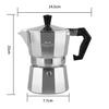 MERMOO YILAN Stovetop Espresso Maker, 3 Cups, 150ml, Moka Pot, Aluminum, Outdoor Coffee Maker, Espresso Machine
