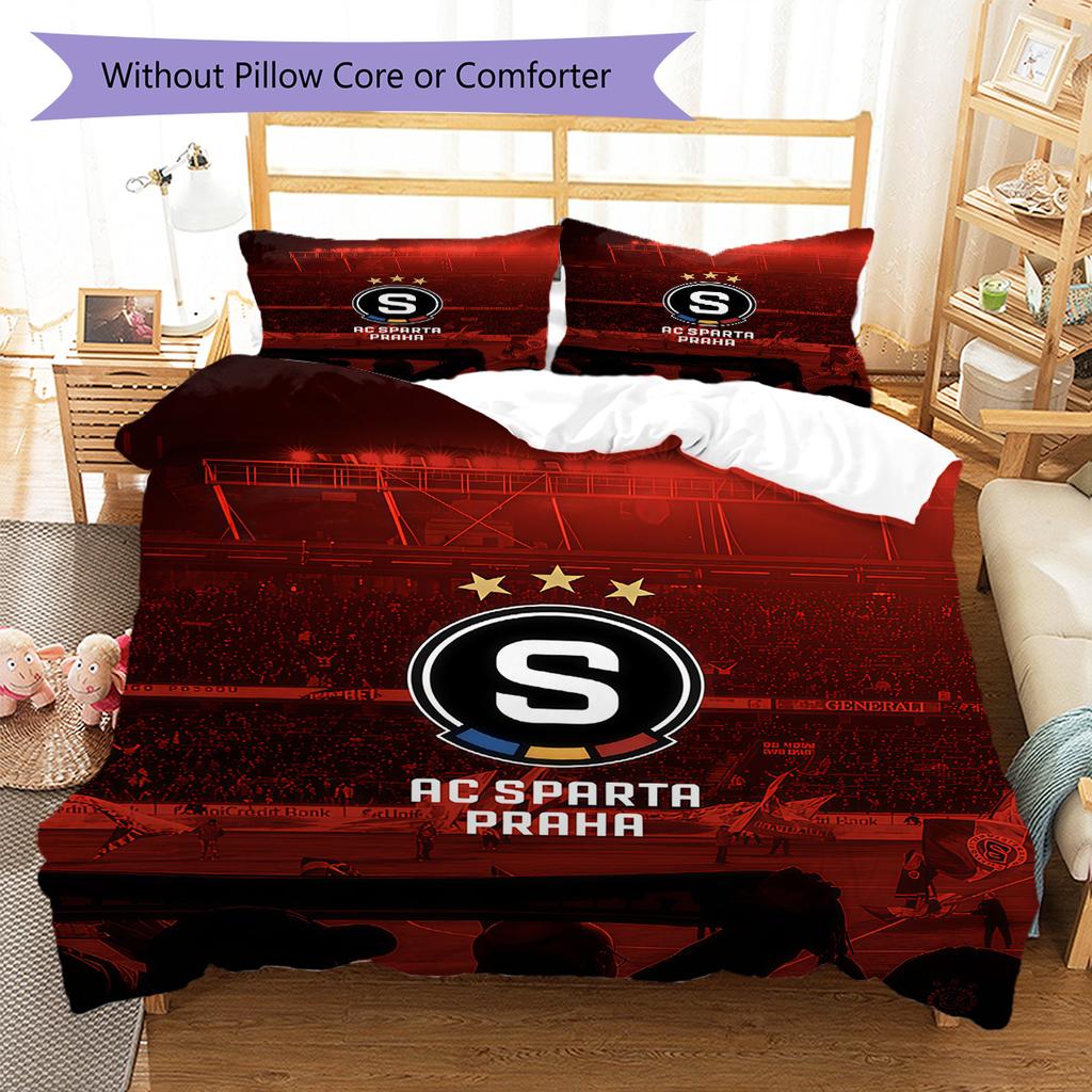 Sparta Bedding Quilt Set Quilt Cover Pillowcase Home Decoration Birthday Gift (1 * duvet cover + 2 * pillowcase, without core)