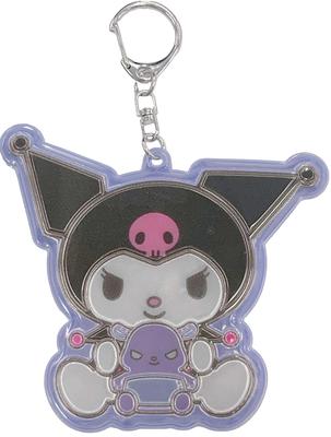 Unique Sanrio Characters Shiny Keychain 3 Kuromi H88xW96xD3mm SR-0113KR