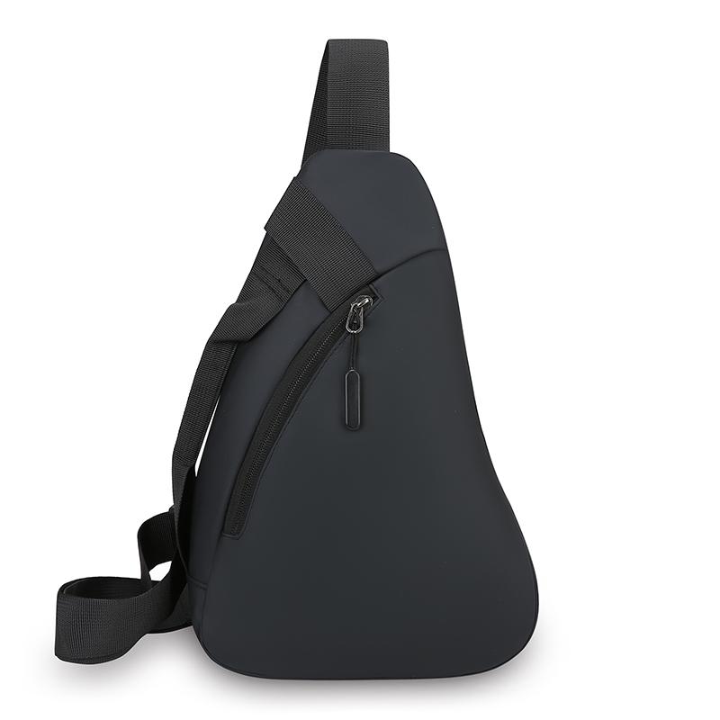 Chest Bag Men's Mobile Phone Crossbody Bag Commuter Cycling Bag Lightweight Sports Style Shoulder Bag