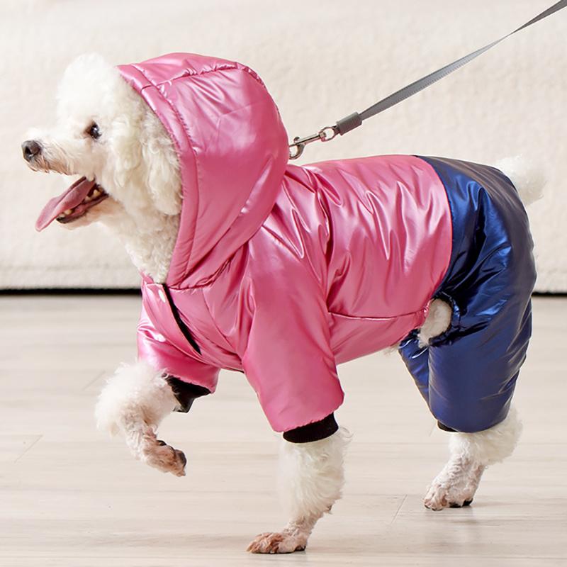New Winter Pet Dog Clothes Waterproof Warm Down Jacket For Small Dogs Pets Coat Cotton Hoodies For Chihuahua Puppy Clothing