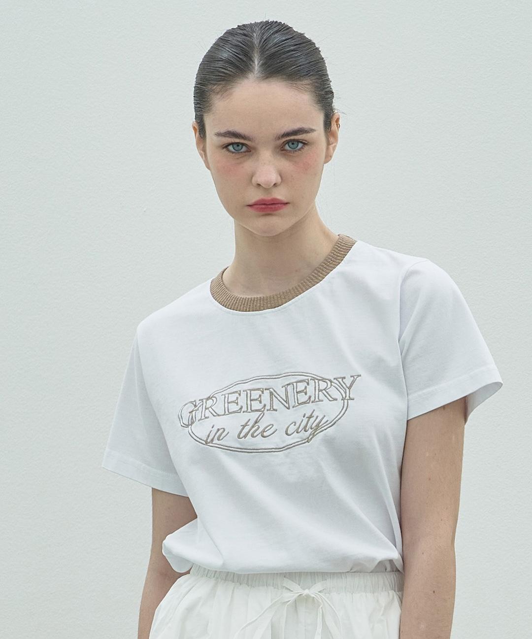 Eliotti Greenery Ts_White Free