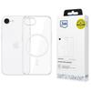 Etui 3Mk Clear Magcase Do Magsafe, Do Iphone 16E, Przezroczysto-Białe