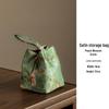 Portable Fabric Bag for Tea Set and Accessories - High-End Chinese Design