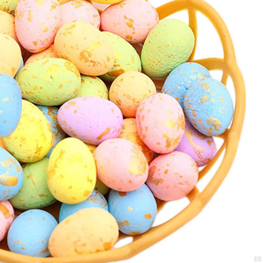 Easter Egg Mini Ornament Craft Eggs Decorative DIY Crafts for Photo Props Weddings
