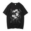 Soul Eater Cotton Shirt Men Grunge Trendy Kawaii Vintage Tshirt Hip Hop Women Graphic 2000s Vintage Y2k8