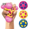 Stress Relief Ball Colorful Grid Ball, TPR Slow Rising Fidget Toy for Anxiety Relief, Decompressing Hand Soft Squeeze Decompression Office School,