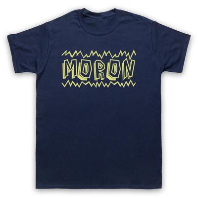 Moron Funny Slogan Ironic Retro Hipster Cool Mens And Womens T-Shirt