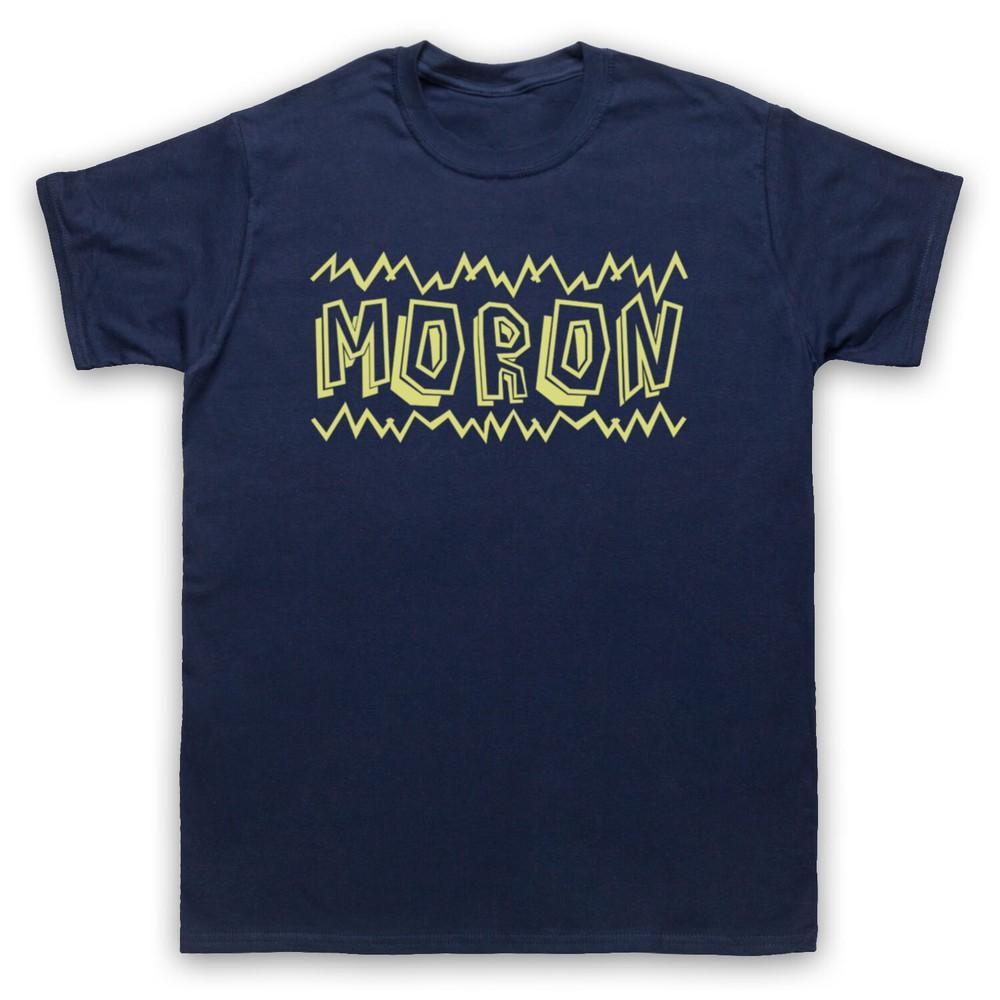 Moron Funny Slogan Ironic Retro Hipster Cool Mens And Womens T-Shirt