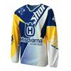 Maillot de cyclisme pour homme et femme à manches longues pour VTT Séchage rapide Respirant Haut pour extérieur et sentier