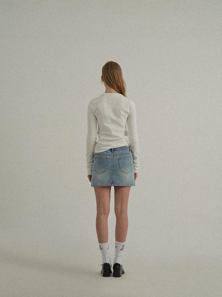 SONNTAGS OBSTMARKT W) Sonntags Jeansrock Helles Jeans