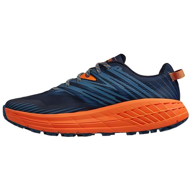 HOKA One One Speedgoat 4 Real Teal Persimmon Orange 1106525-RTPO