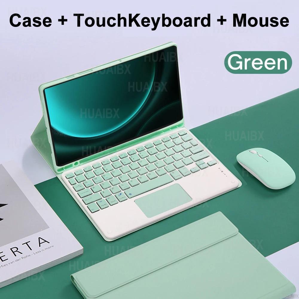 Keyboard Case for Samsung Galaxy Tab A11 Plus 11 Inch 2025 Tablets Keyboard Cover for Galaxy Tab A11+ SM-X230 SM-X235 Funda