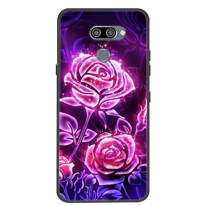 For LG LG Q60 Cases K50 / V50 G8S Thinq Soft TPU Silicone Back Cover for LG V40 Thinq Phone Cases Cartoon Bumpers For LGQ60 Q 60