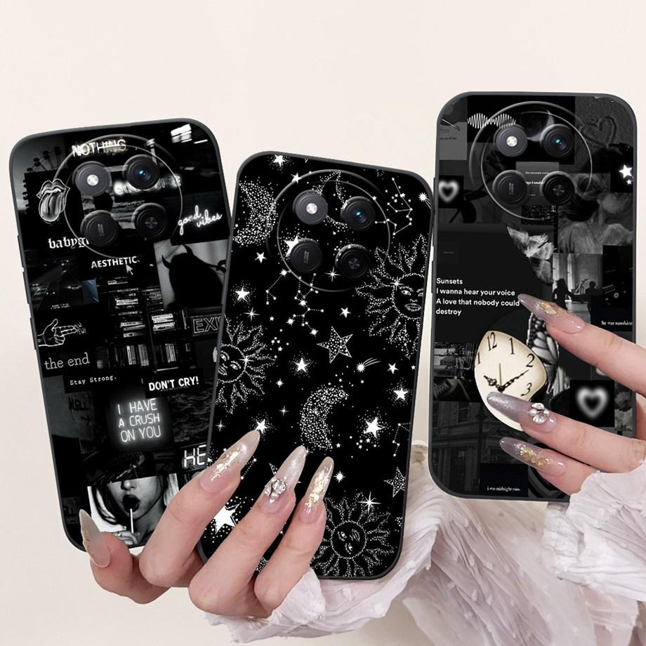 Pour Honor Magic 7 Lite 7 Pro Magic7 Coque de téléphone Magic 5 Lite 6 Lite Housse arrière Silicone Liquide Souple Funda Animaux Mignons Dessin Animé