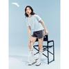 Anta Women's Ice Silk Breathable Short Sleeve Sports T-shirt