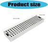 Portable Stainless Steel Drainer for High Traffics Restaurants Drip Tray Draining Rack for Coffee Shop Utensils