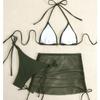 New Sexy Net Bikinis Female Swimsuits Women Three-Piece Swimwear Beach Swim Wear Bathing Suits Brazilian Bikini Set Pool Bather
