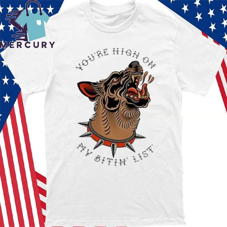 Tyler Childers Bitin’ List Dog T-Shirt Unisex T-Shirt XXL