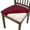 1PC Stretch Dining Chair Seat Covers Spandex Elastic Upholstered Chairs Cushion Cover Removable El Party Chair Slipcovers