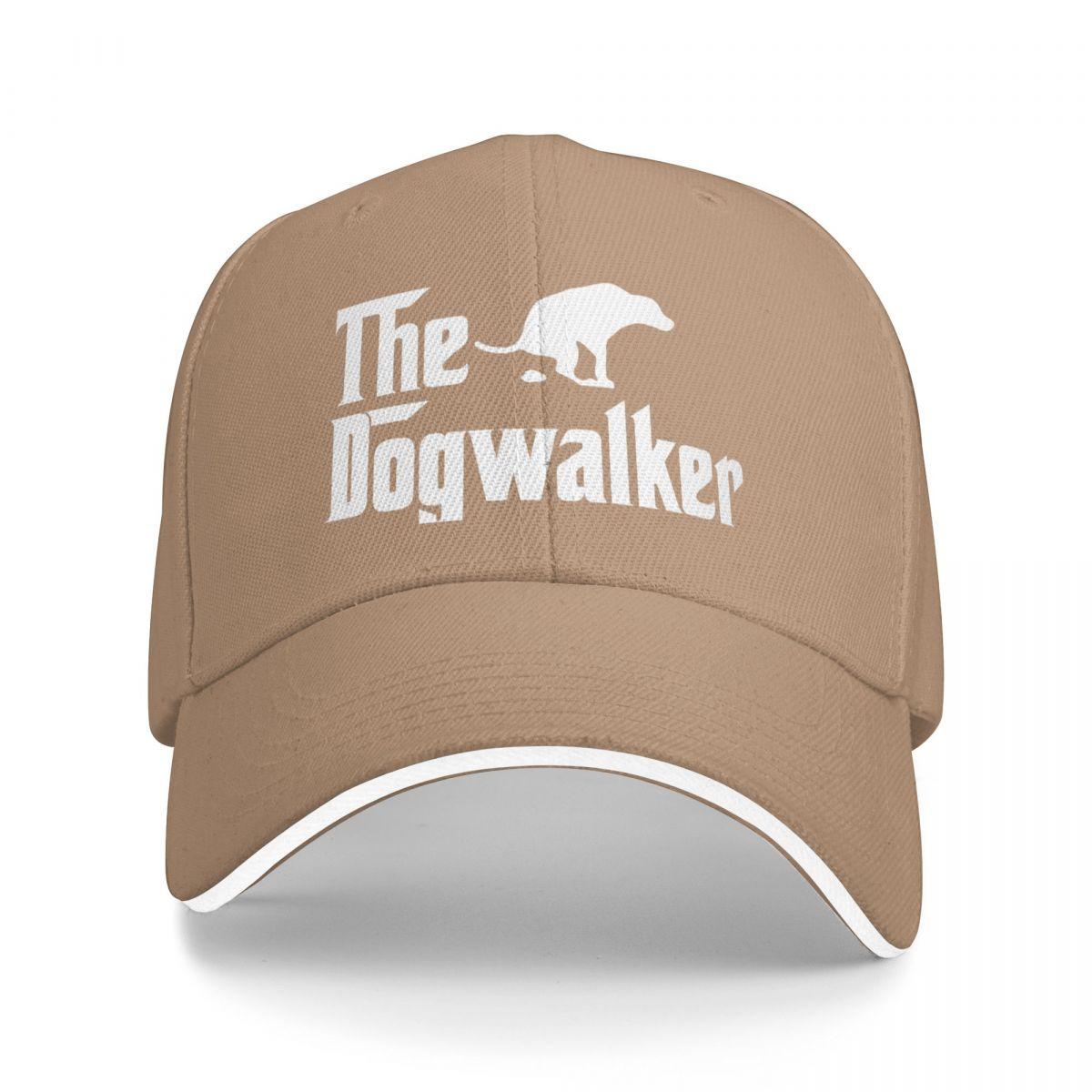 

The Dogwalker funny dog walker Baseball Cap Hat Man For Sun Luxury Ladies Mens