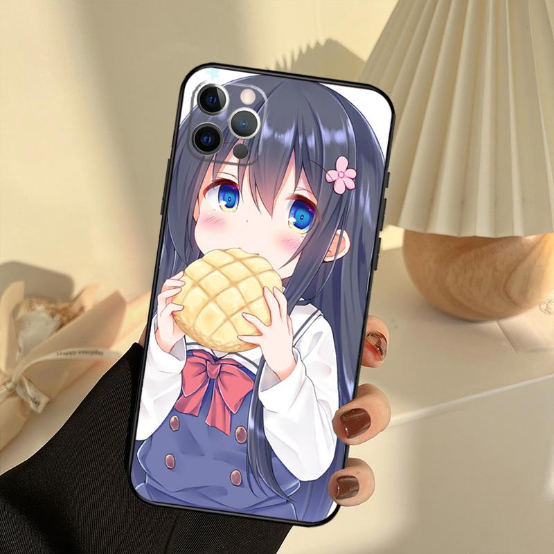 Anime Girl Cartoon Japan Cute Phone Case For iPhone 14 16 15 11 12 13 17 Pro Max 13 Mini 15 16 Plus 16e 17 Air Cover Funda