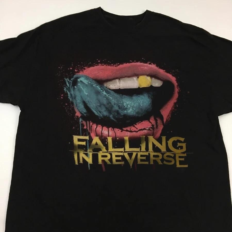 Falling In Reverse Band The Lips Short Sleeve S To 5XL Shirt CK137 Unisex T-Shirt