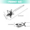 Pack of 2 Stainless Steels Star Shape Teas Infuser Ball With Handle Clip for Loose Leaf Teas and Herb Strainer Filter