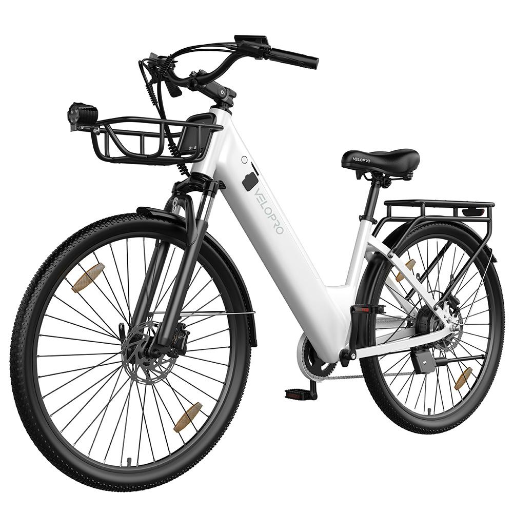 Velopro C1 Pro Elektrofahrrad 27,5" Reifen 250W Motor Stadtrad 648Wh Hydraulische Bremsen 7 Gänge Maximale Zuladung 150kg