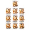 10 Sheets Funny Monkey Hugging Plush Toy Stickers Quirky Vinyl Decals for Laptops Water Bottles Luggage Skateboards Waterproof DIY Crafts