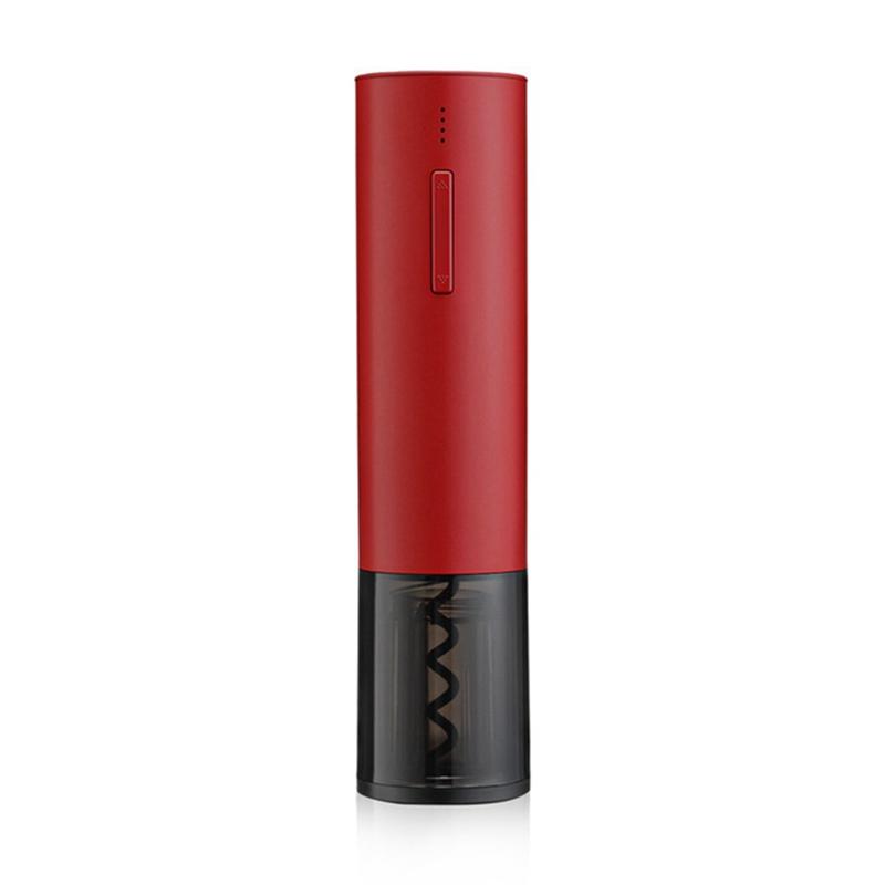 Electric Wine Opener Rechargeable Automatic Corkscrew Creative Wine Bottle Opener With USB Cable Bar Accessories