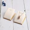 Champagne Brown PU Pendant Display Tray with Curved Surface