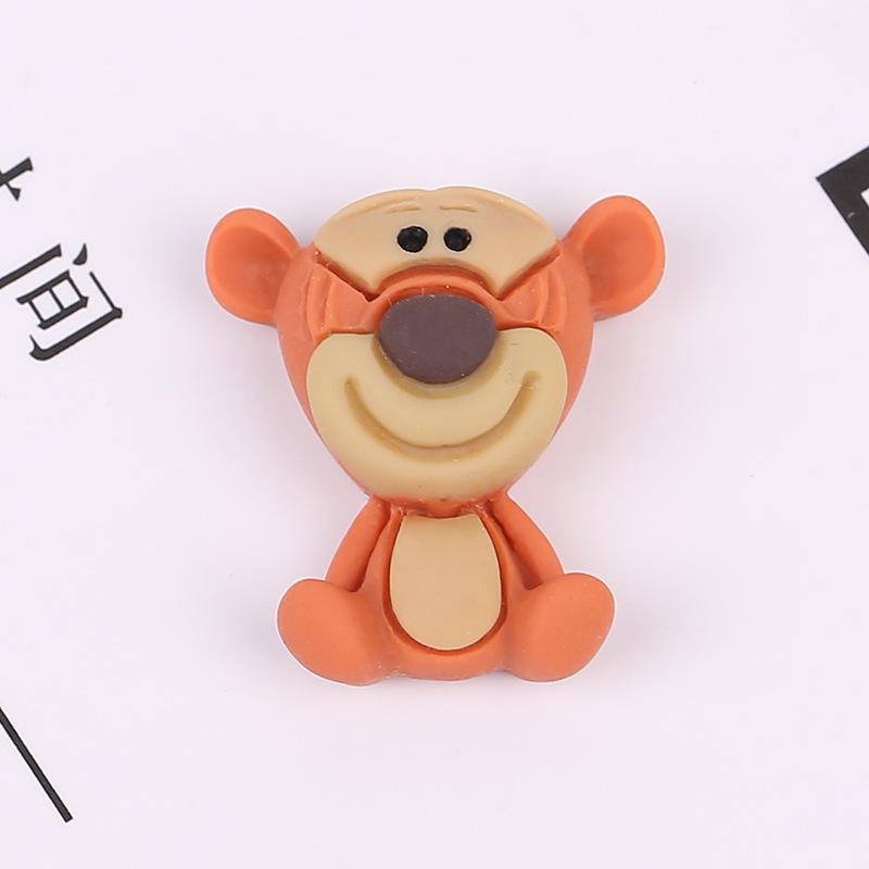Popular Cartoon Elephant Cola Resin Stickers for DIY Phone Cases