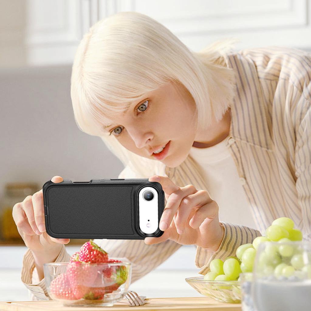 For iPhone 17 Air Case PC+Silicone+EVA 3 in 1 Shockproof Phone Cover