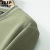 JEEP SPIRIT Men's Round Neck Pullover Sweatshirt