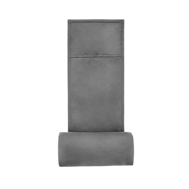 AS60 Nackenkissen für Liegestuhl, Verstellbares Liegestuhlkissen für Kopfstütze, Weiches, rutschfestes Samtkissen für Kopfstütze