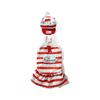 Spring and Summer Cat Striped Two-legged Suspender Skirt Hairless Cat Vest Couple Cat Skirt Pet Clothing Cat Clothing