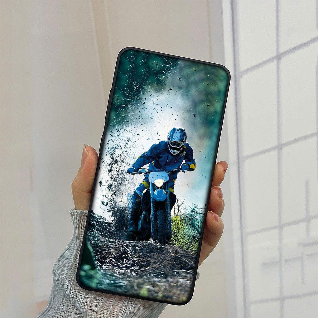 Motorcycle Sports Moto Cross Soft Phone Cover for Samsung Galaxy A10 A20 A53 A30 A31 A32 A50 A51 A52 A12 A33 Silicone Case