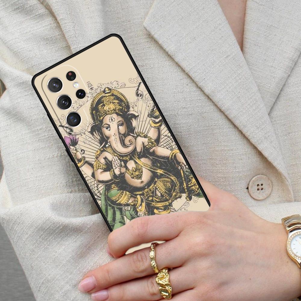 Ganesha The Hindu Cell Phone Case for Samsung Galaxy S26 Ultra S25 S24 S23 S22 S21 S20 Note10 Cover