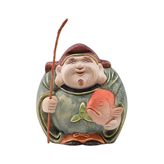 Ebisu, Good Luck, Good Luck, Seven Lucky Gods, Made of Japanese cypress, Good health, Good luck, Good luck, Warning against evil, Prosperous