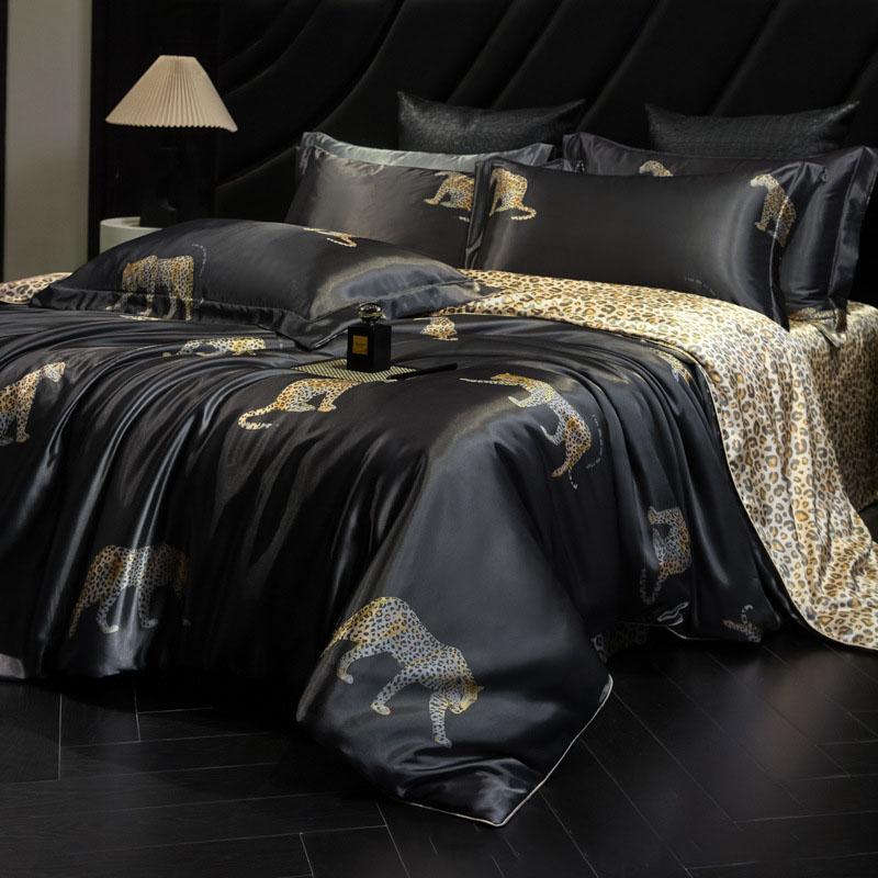 Luxury Silky Satin Bedding Set 4